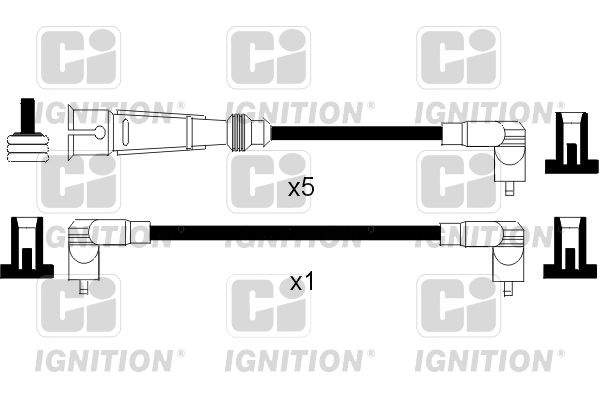 QUINTON HAZELL Süütesüsteemikomplekt XC788